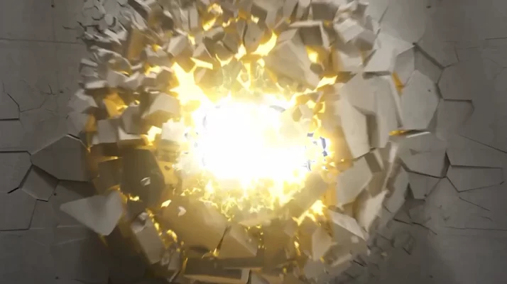 لوگوموشن انفجاری سه بعدی